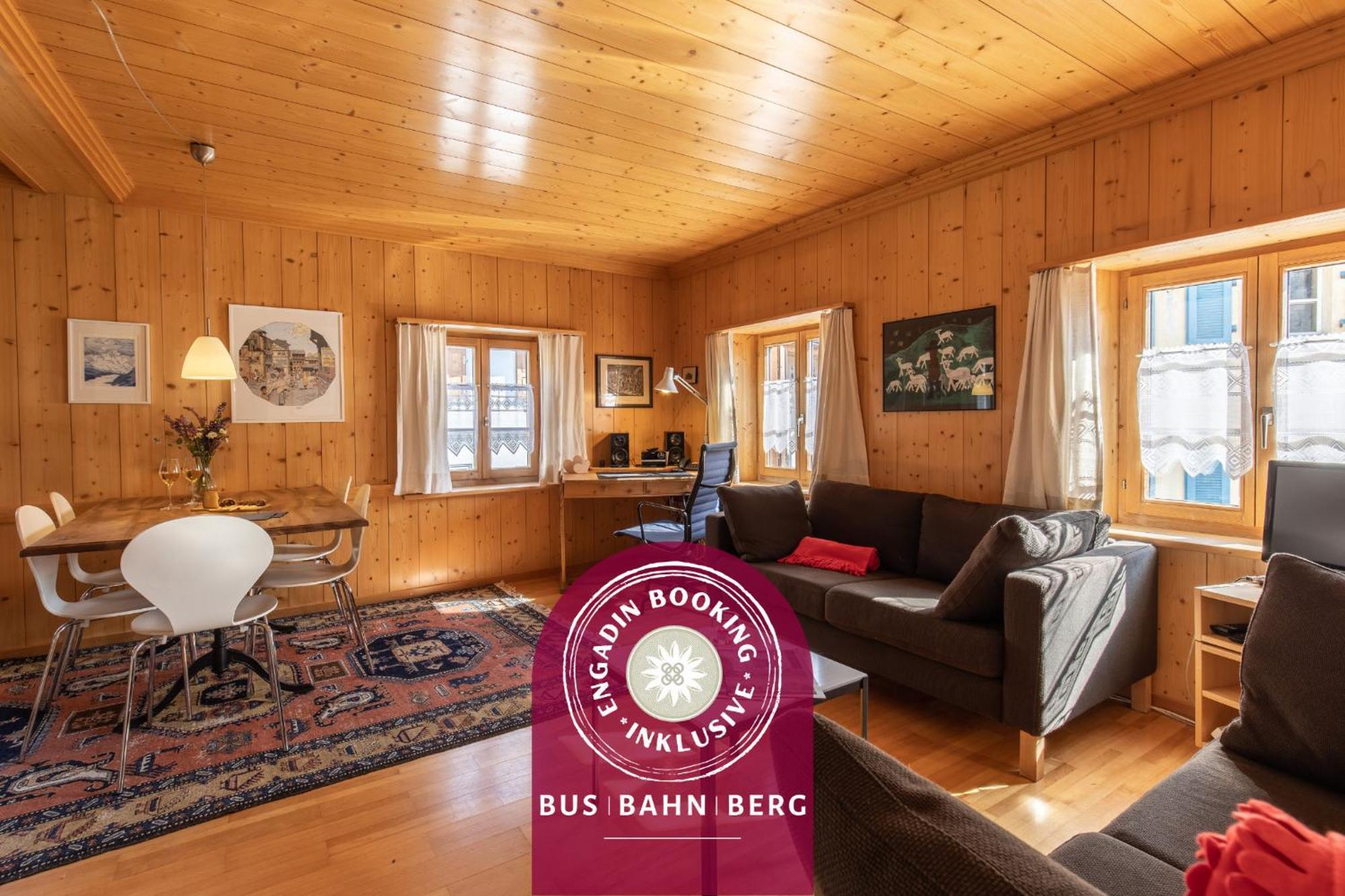 Chasa Tredeschin Daire Scuol Dış mekan fotoğraf